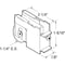 Prime-Line 1-1/4 in. Steel Ball Bearing Sliding Door Roller Assembly, Peachtree D 1611 - alternate 2